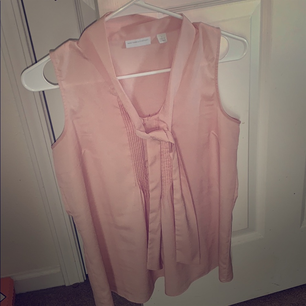 Pink blouse